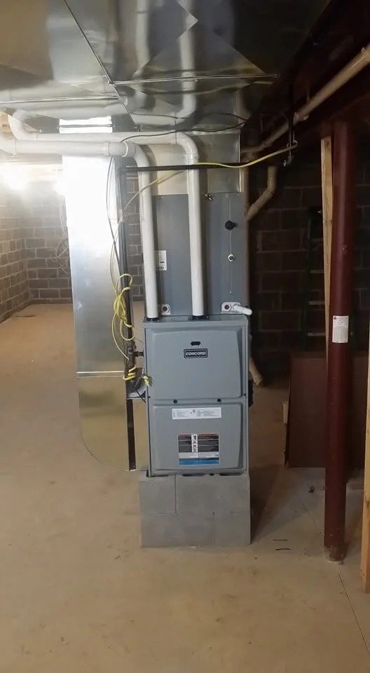 Furnace and ductwork replacement